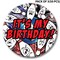 Party Lane Themed Button - It&#x27;s My Birthday 2 1/4 inch | Party decorations | MINA&#xAE;